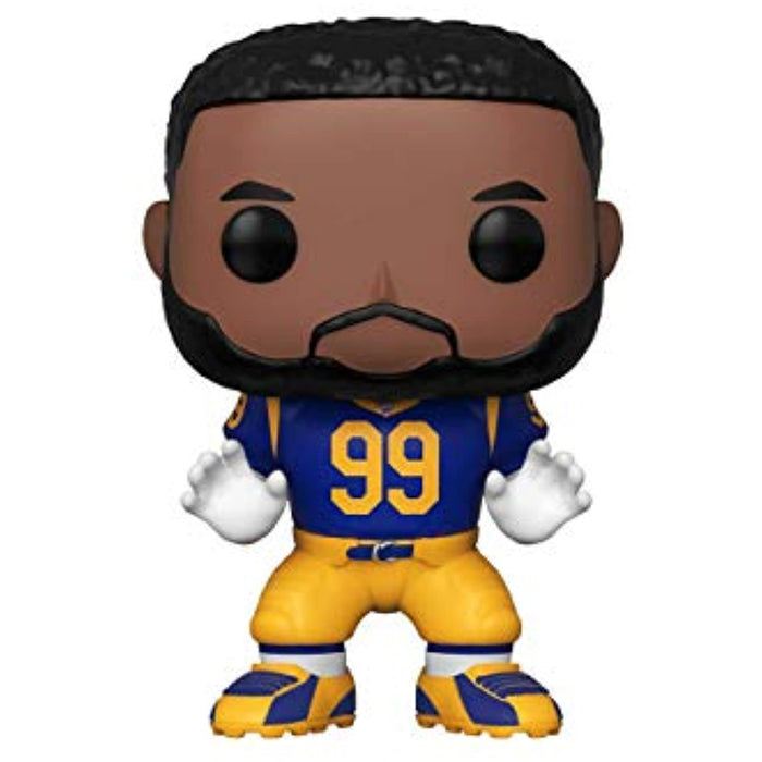 Funko POP! NFL Los Angeles Rams AARON DONALD #130 Figure w/ Protector