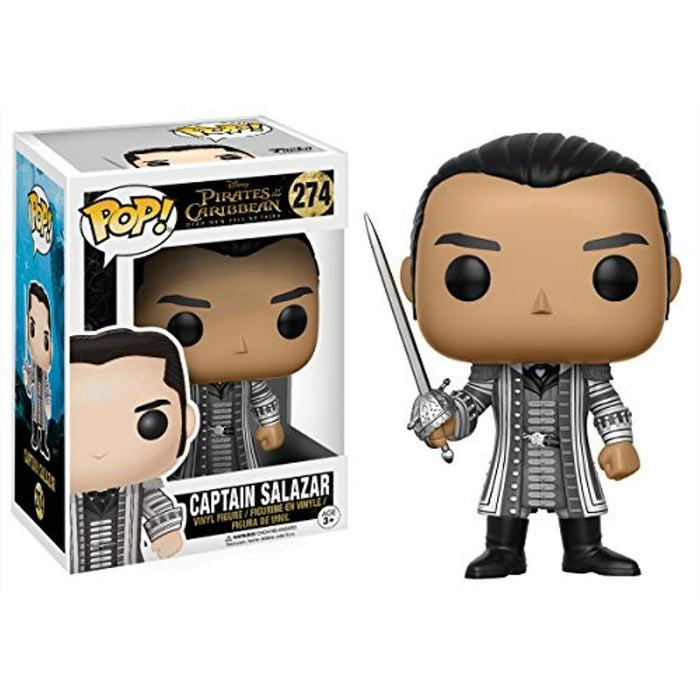 Funko POP! Pirates of The Caribbean CAPTAIN SALAZAR Figure #274 DAMAGE BOX