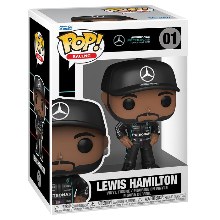Funko Pop! Racing: Lewis Hamilton Figure w/ Protector