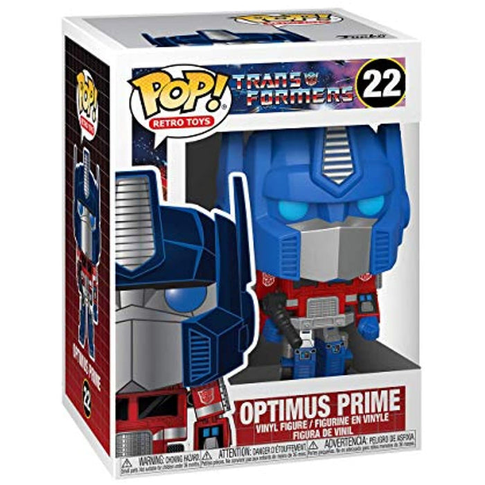 Funko POP! Retro Toys: Transformers OPTIMUS PRIME Figure #22 w/ Protector