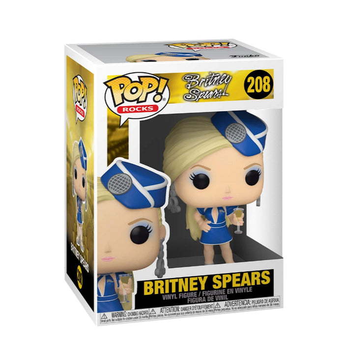 Funko Pop! Rocks: Britney Spears - Toxic Figure w/ Protector