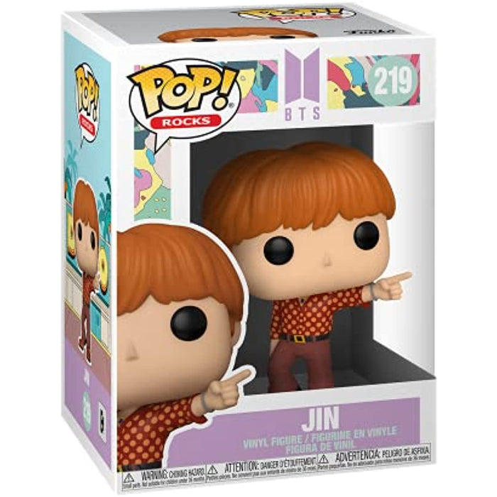 Funko Pop! Rocks: BTS - Dynamite- Jin w/Protector