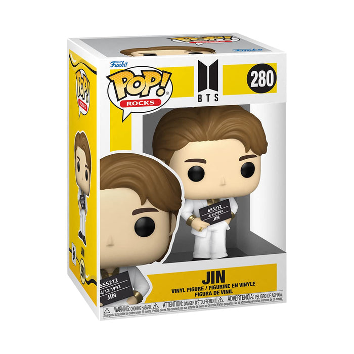 Funko Pop! Rocks: BTS - Jin Figure w/ Protector