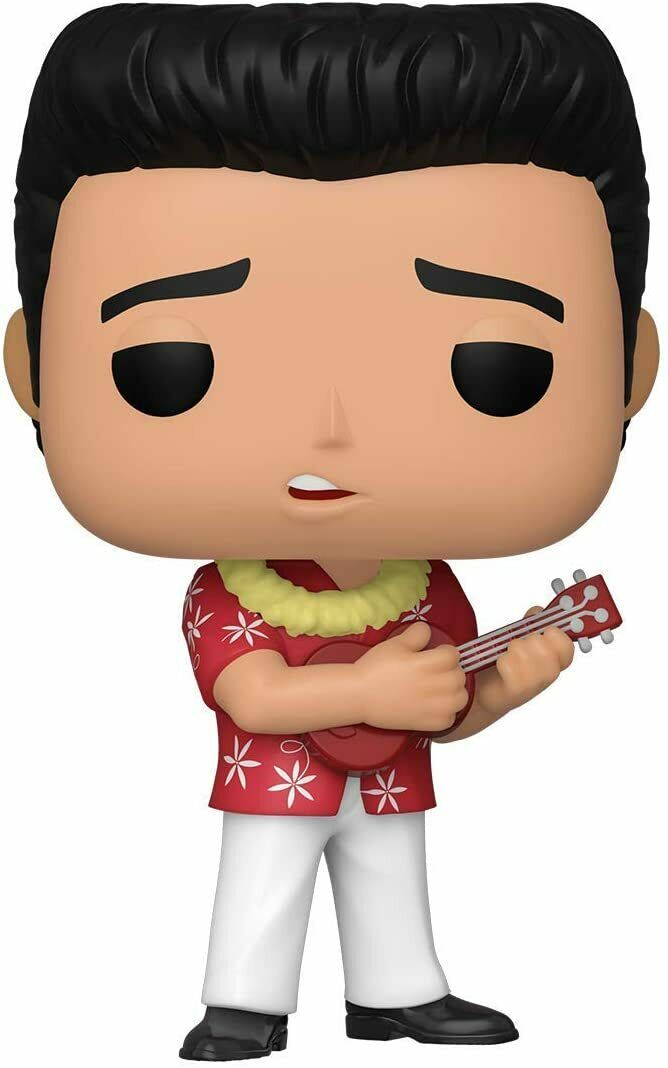 Funko Pop Rocks: Elvis Presley - Elvis Blue Hawaii Figure #40139 w/ Protector