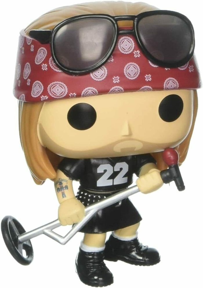 Funko POP! Rocks: Guns N Roses AXL ROSE Figure #50 w/ Protector