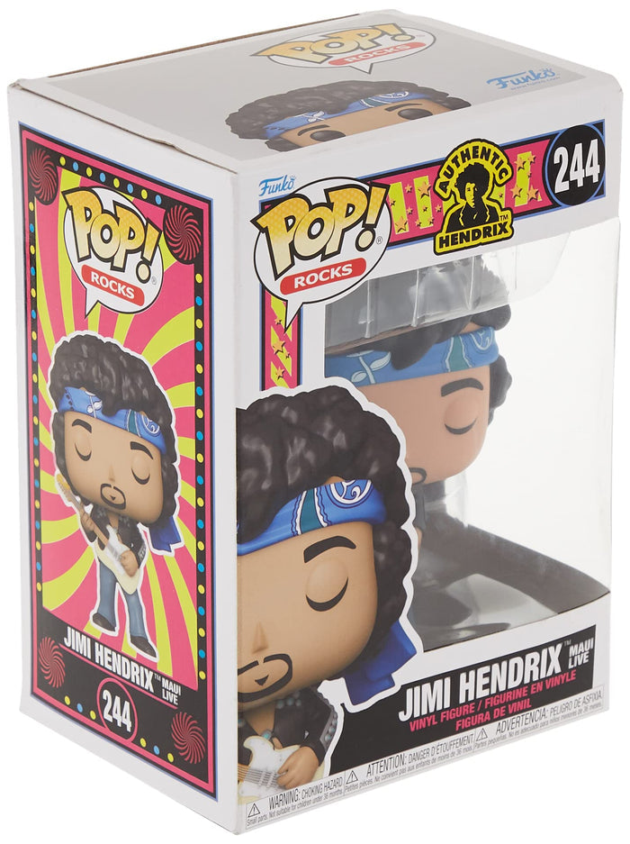 Funko Pop! Rocks: Jimi Hendrix (Live in Maui Jacket) Figure w/ Protector