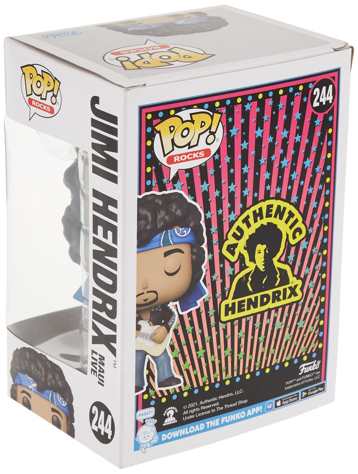 Funko Pop! Rocks: Jimi Hendrix (Live in Maui Jacket) Figure w/ Protector