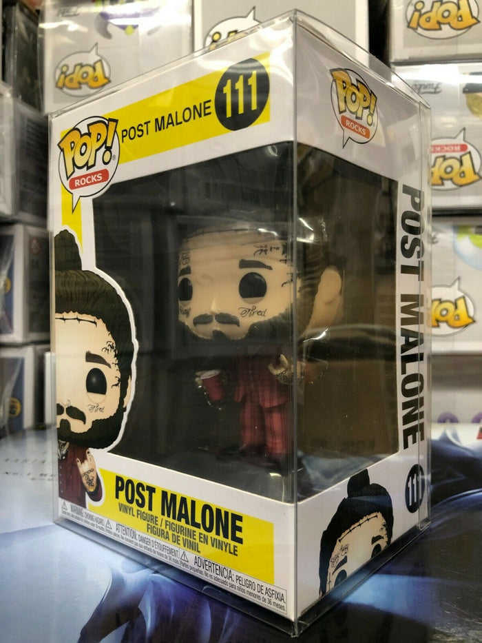 Funko POP! Rocks POST MALONE Figure #111 w/ Protector