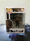 Funko POP! Rocks TUPAC SHAKUR in Vest with Bandana Figure #158 w/ Protector