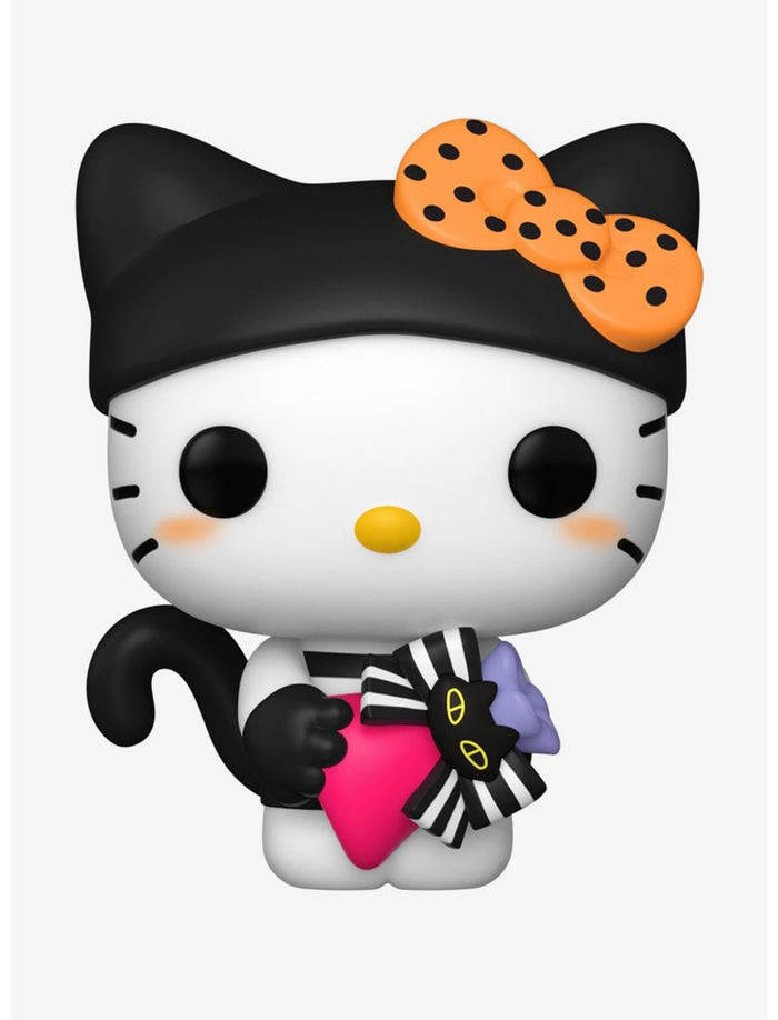 Funko Pop! Sanrio: Hello Kitty - Hello Kitty with Gift (BLKLT) Figure w/ Protector