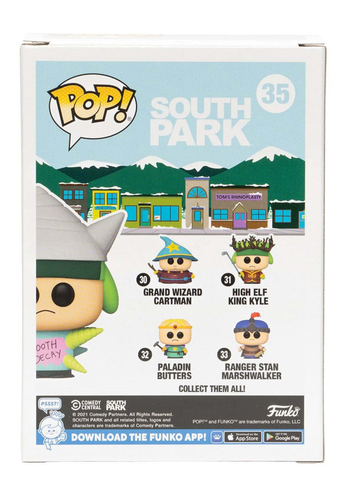 Funko POP! South Park Kyle as Tooth Decay 2021 Fall Convention Figure w/ Protector