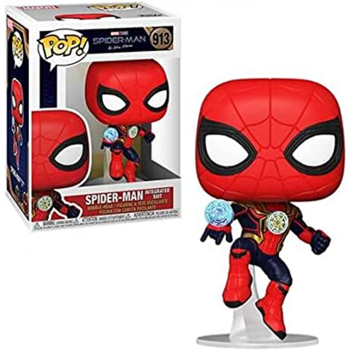 Funko POP! Spider-Man No Way Home SPIDER-MAN Integrated Suit #913 w/ Protector