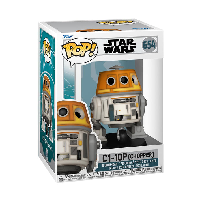 Funko Pop! Star Wars: Ahsoka - C1-10P (Chopper) Figure w/ Protector