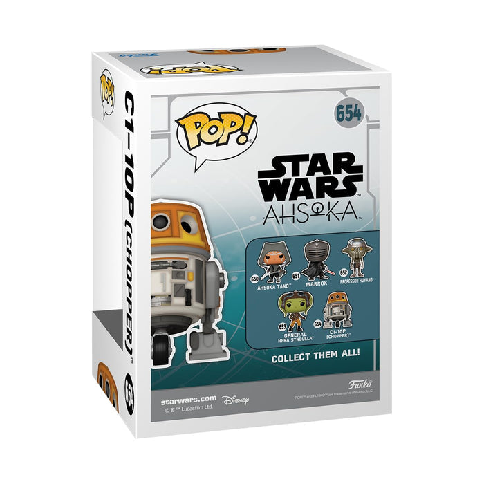 Funko Pop! Star Wars: Ahsoka - C1-10P (Chopper) Figure w/ Protector