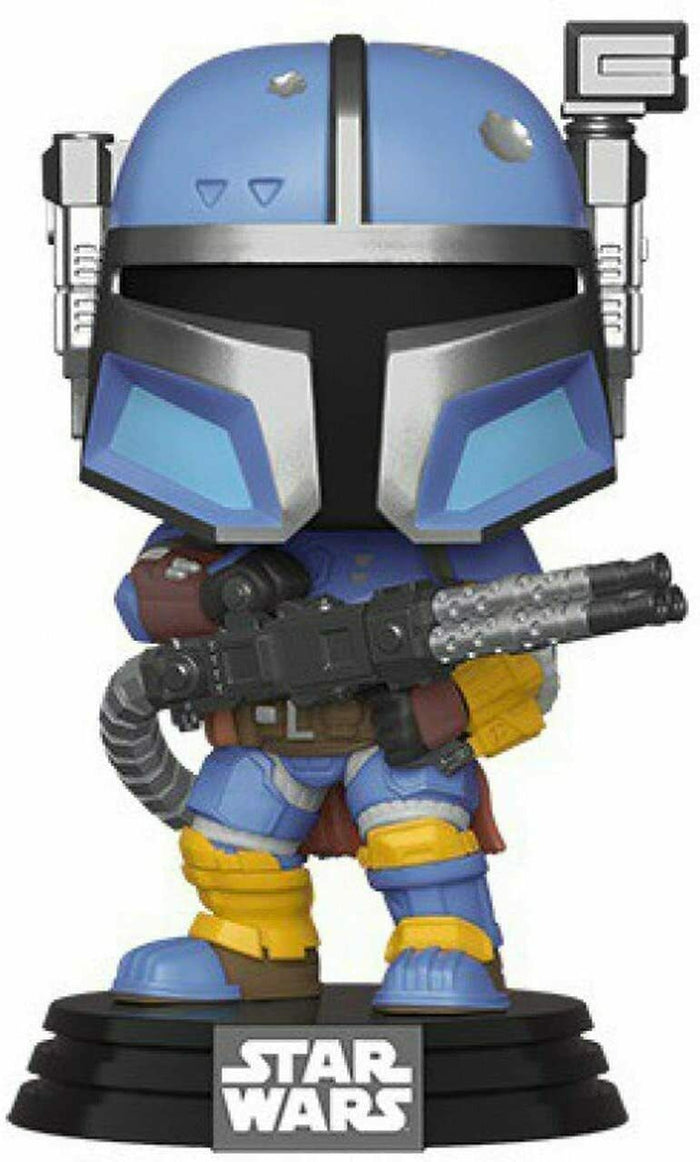 Funko POP! Star Wars HEAVY INFANTRY MANDALORIAN Figure #348 w/ Protector
