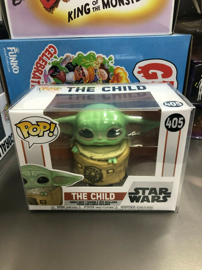 Funko POP! Star Wars: Mandalorian THE CHILD with Bag Figure #405 w/ Protector