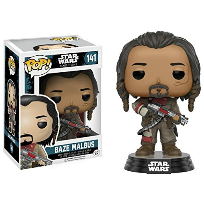 Funko POP! Star Wars: Rogue One BAZE MALBUS Figure #141 DAMAGE BOX