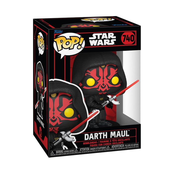 Funko Pop! Star Wars: Star Wars Darkside - Darth Maul Figure w/ Protector