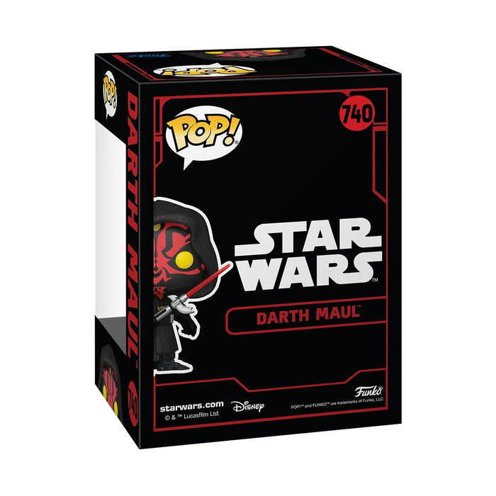 Funko Pop! Star Wars: Star Wars Darkside - Darth Maul Figure w/ Protector