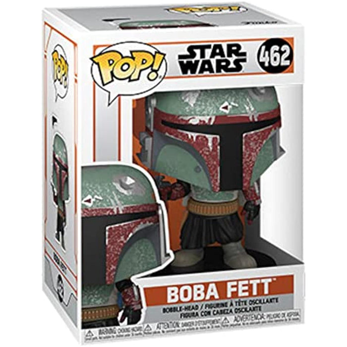 Funko POP Star Wars: The Mandalorian - Boba Fett Figure w/ Protector