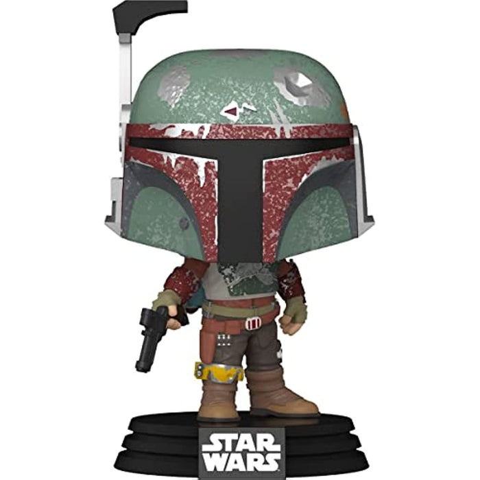 Funko Pop! Star Wars: The Mandalorian - Cobb Vanth (The Marshal) Figure w/ Protector