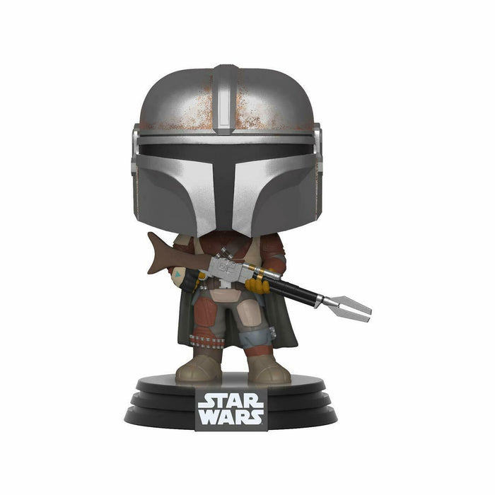 Funko POP! Star Wars: The Mandalorian THE MANDALORIAN Figure #326 w/ Protector