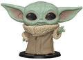 Funko Pop! Star Wars:The Mandalorian-The Child, 10" Super Sized Pop w/Protector