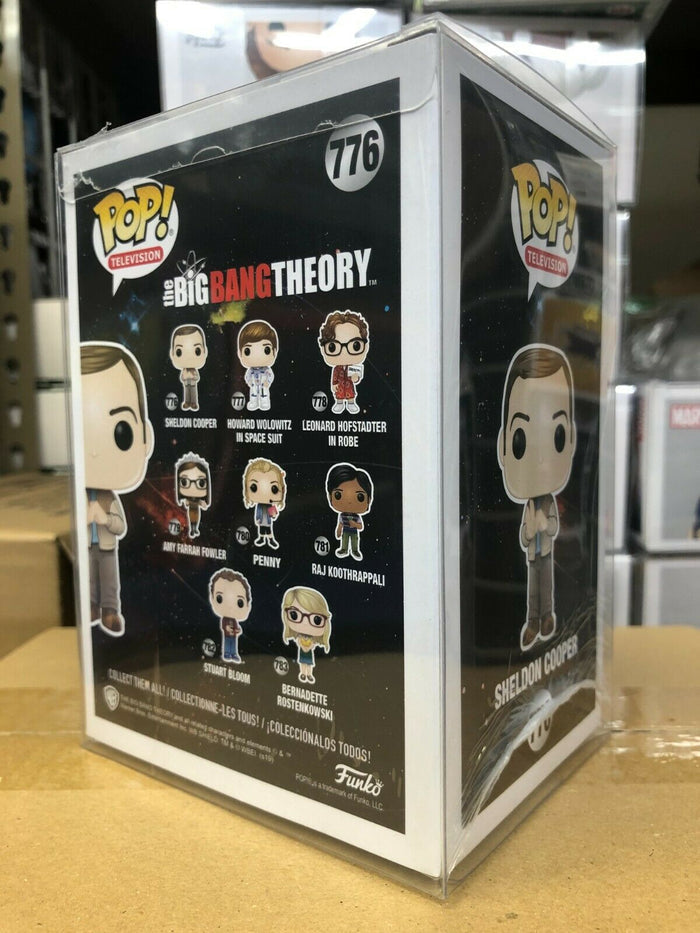 Funko Pop! Television: The Big Bang Theory SHELDON COOPER #776 w/ Protector