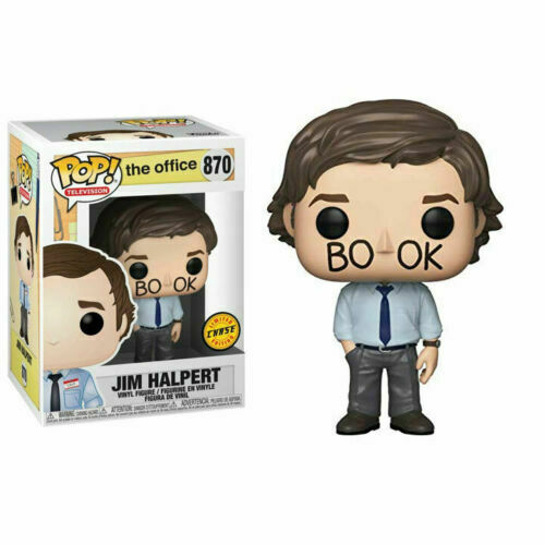 Funko POP! Television: The Office JIM HALPERT Chase Figure #870 w/ Protector