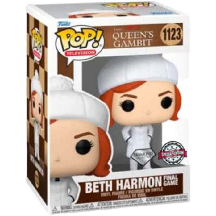 Funko Pop! The Queen’s Gambit- Beth Harmon Final Game Diamond Collection w/ Protector