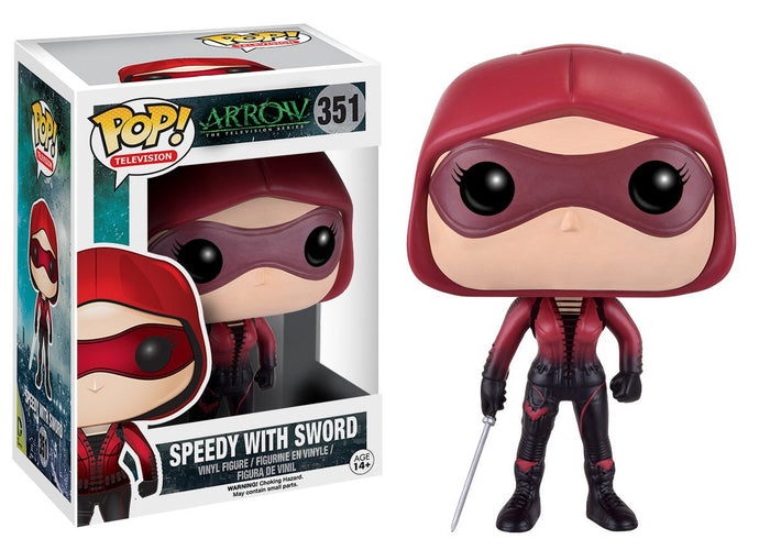 Funko POP TV: Arrow Speedy Action Figure with Sword