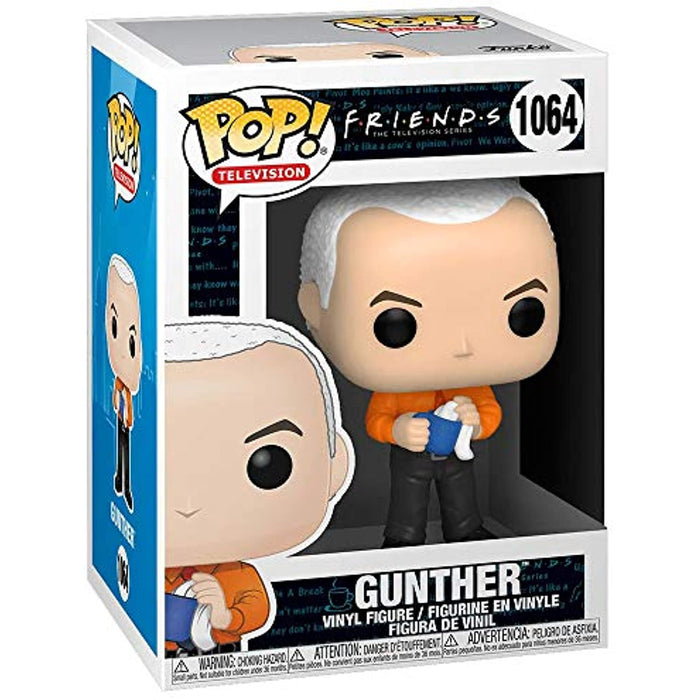 Funko POP! TV Friends GUNTHER Figure #1064 w/ Protector