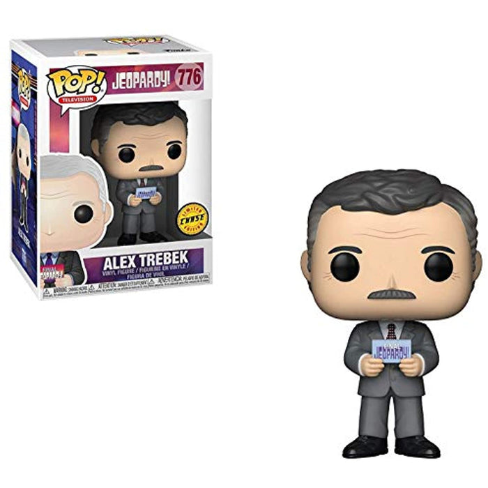 Funko POP! TV: Jeopardy! ALEX TREBEK Chase Figure #776 w/ Protector