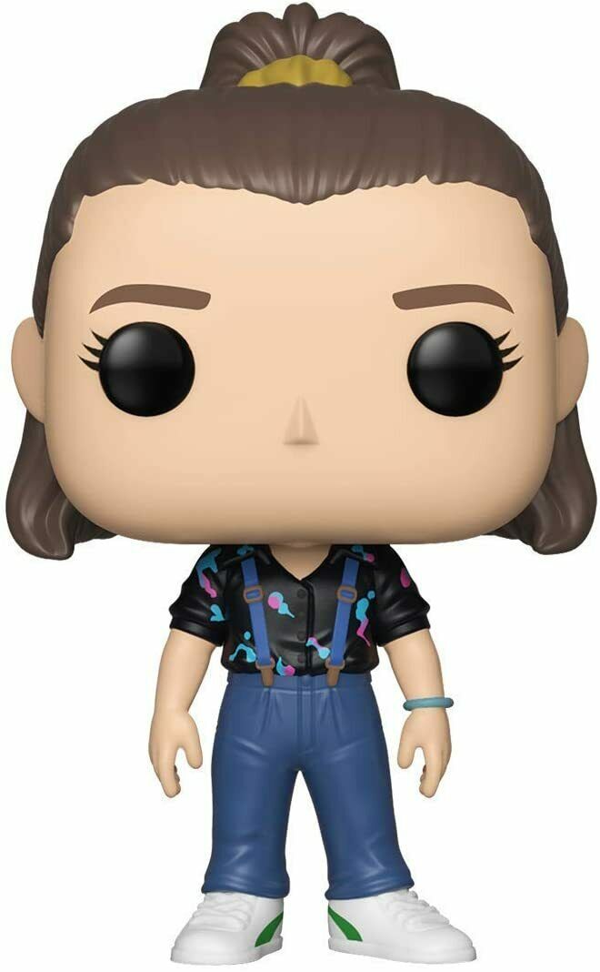Funko POP! TV: Stranger Things ELEVEN w/ Suspenders Figure #843 w/ Protector