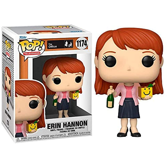 Funko POP TV: The Office - Erin with Happy Box & Champagne w/Protector