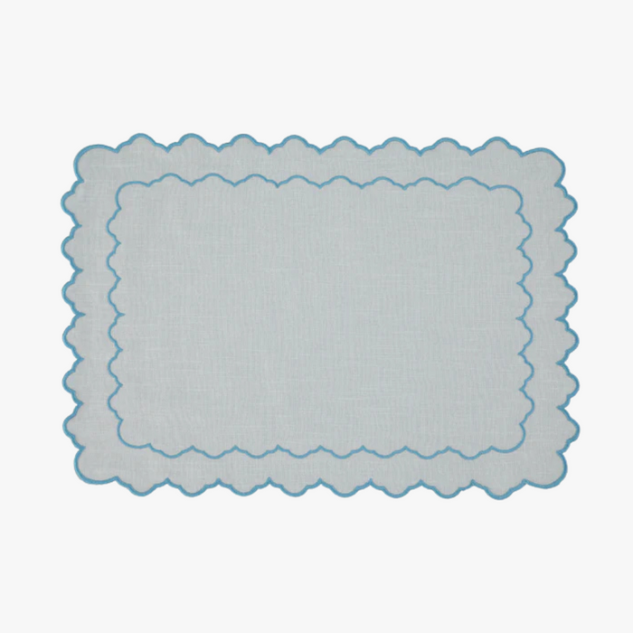 Gilles Light Blue Placemat