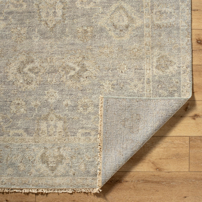 Giselle Wool Rug corner fold