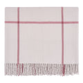 Glasgow Dove Grey Throw Blanket
