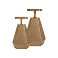Gold Iron Candleholder