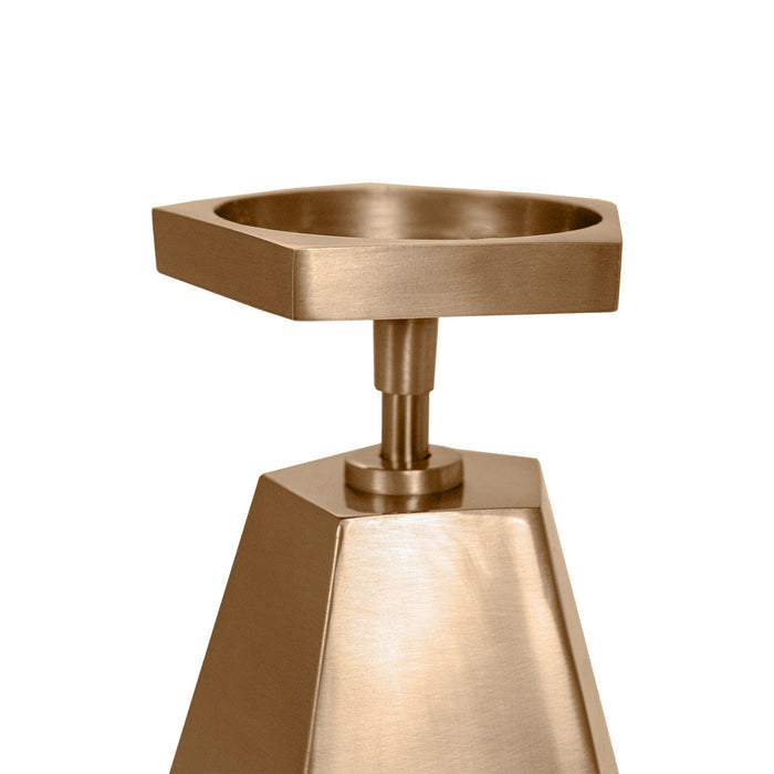 Gold Iron Candleholder