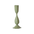 Green Enameled Metal Taper Holder