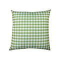 Green Gingham Indoor/Outdoor Pillow - 22"
