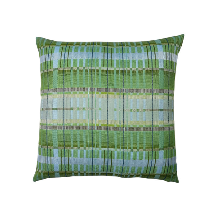 Green Plaid Indoor/Outdoor Pillow - 22"