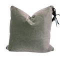 Green Velvet Pillow - 20"