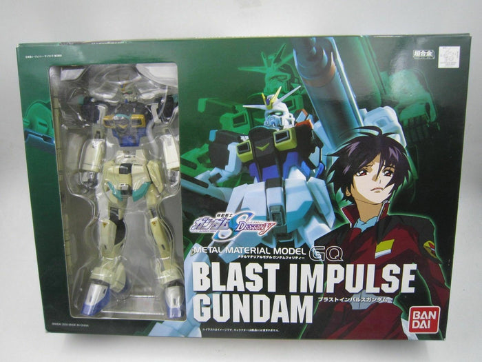 Gundam Seed GQ Metal Material Model Destiny Blast Impulse Gundam Chogokin Figure