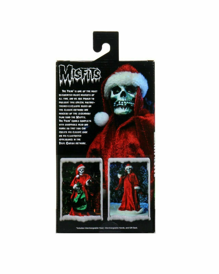 HOLIDAY FIEND (RED SANTA) Misfits Retro Style 8" Clothed Action Figure Neca 2020