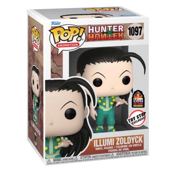 Hunter X Hunter | Illumi Zoldyck | TOYSTOP and Los Angeles Comic Con 2021 Exclusive w/Protector