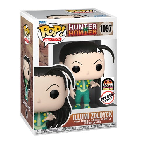Hunter X Hunter | Illumi Zoldyck | TOYSTOP and Los Angeles Comic Con 2021 Exclusive w/Protector