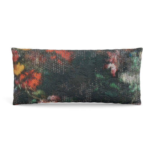 Ibiza Pillow in Black - 10" x 22"