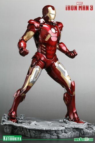 Iron Man Marvel Movie 3 Mark VII Pre-Paint Model Kit 1/6 Scale